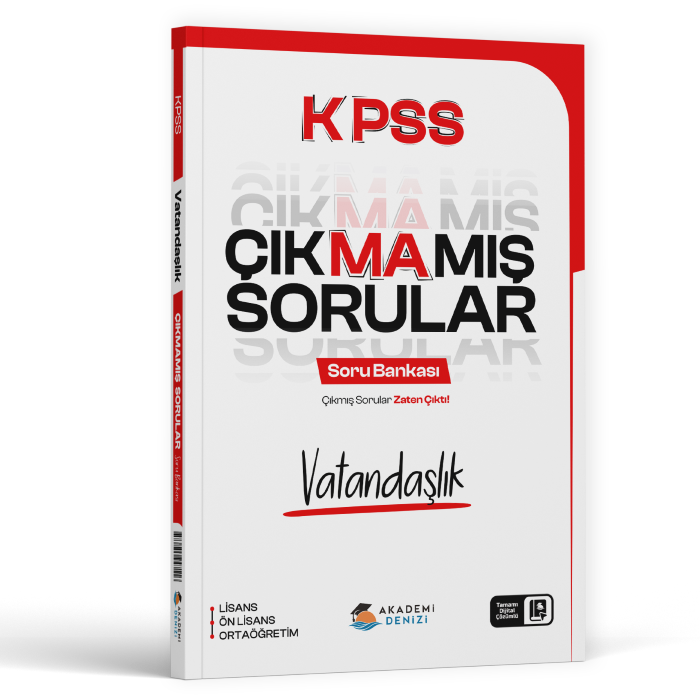 KPSS ÇIKMAMIŞ S.B. VATANDAŞLIK - 25-26